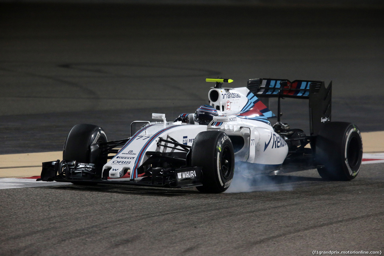 GP BAHRAIN, 01.04.2016 - Prove Libere 2, Valtteri Bottas (FIN) Williams FW38
