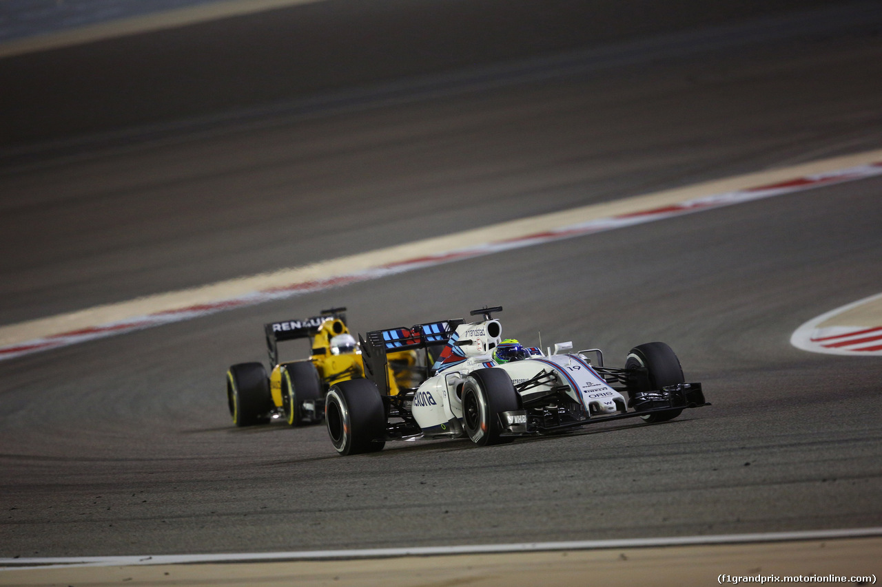 GP BAHRAIN, 01.04.2016 - Prove Libere 2, Felipe Massa (BRA) Williams FW38