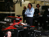 GP BAHRAIN, 01.04.2016 - Free Practice 1, Ron Dennis (GBR) McLaren Executive Chairman e Stoffel Vandoorne (BEL) McLaren Test e Reserve Driver