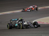GP BAHRAIN, 01.04.2016 - Free Practice 2, Nico Rosberg (GER) Mercedes AMG F1 W07 Hybrid davanti a Sebastian Vettel (GER) Ferrari SF16-H