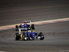 GP BAHRAIN, 01.04.2016 - Free Practice 2, Marcus Ericsson (SUE) Sauber C34 davanti a Felipe Nasr (BRA) Sauber C34