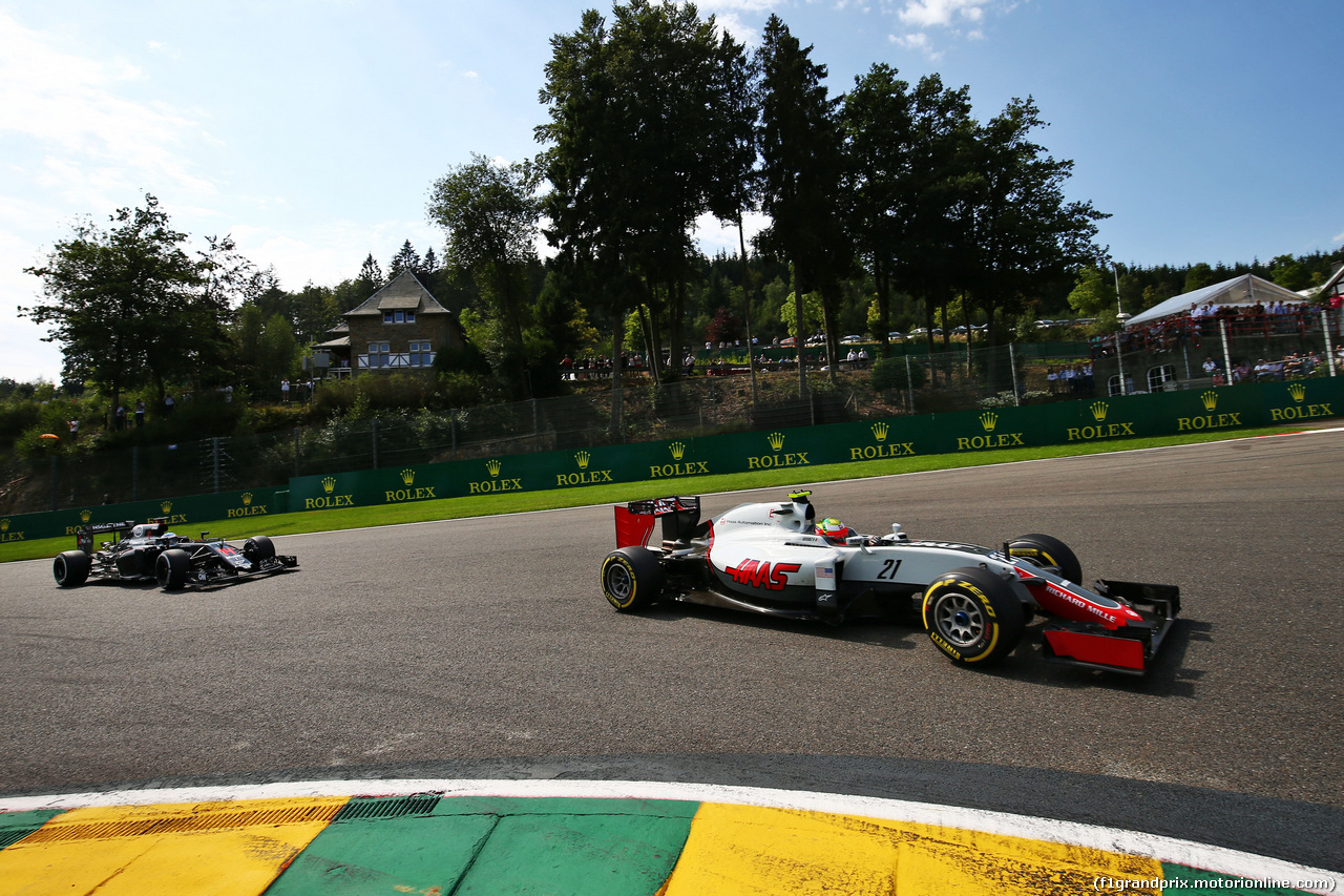 GP BELGIO, Esteban Gutierrez (MEX) Haas F1 Team VF-16.
28.08.2016. Gara