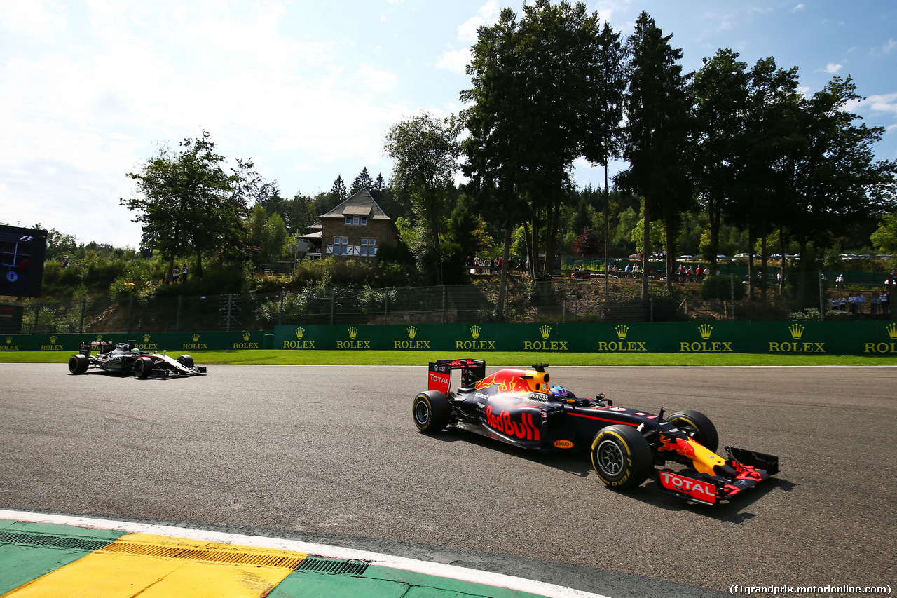 GP BELGIO, Daniel Ricciardo (AUS) Red Bull Racing RB12.
28.08.2016. Gara