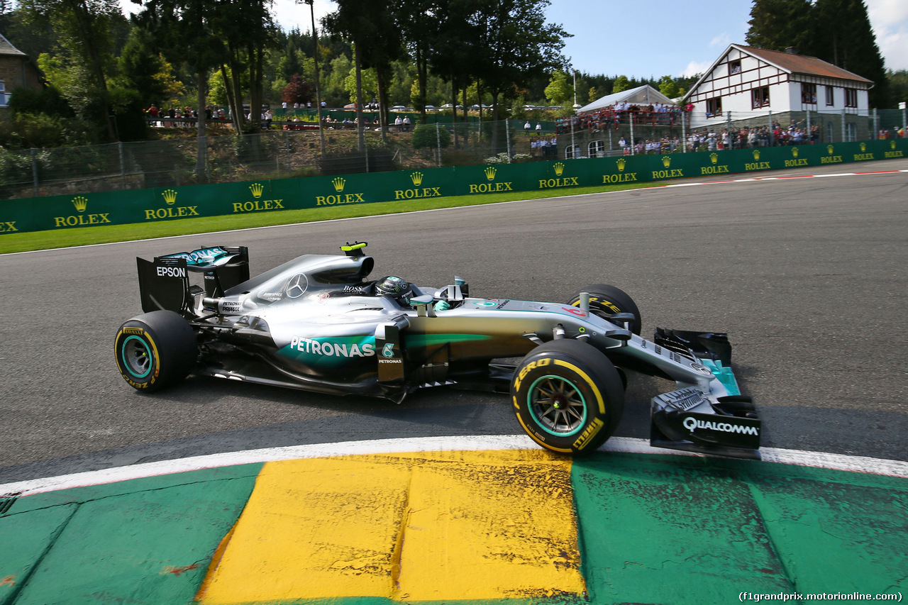 GP BELGIO, Nico Rosberg (GER) Mercedes AMG F1 W07 Hybrid.
28.08.2016. Gara