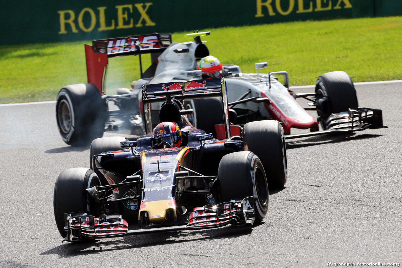 GP BELGIO, Daniil Kvyat (RUS) Scuderia Toro Rosso STR11.
28.08.2016. Gara