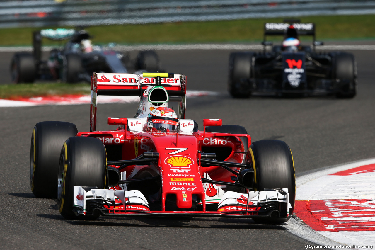 GP BELGIO, Kimi Raikkonen (FIN) Ferrari SF16-H.
28.08.2016. Gara