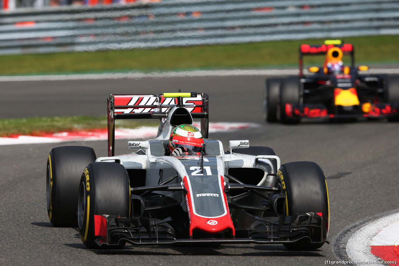 GP BELGIO, Esteban Gutierrez (MEX) Haas F1 Team VF-16.
28.08.2016. Gara