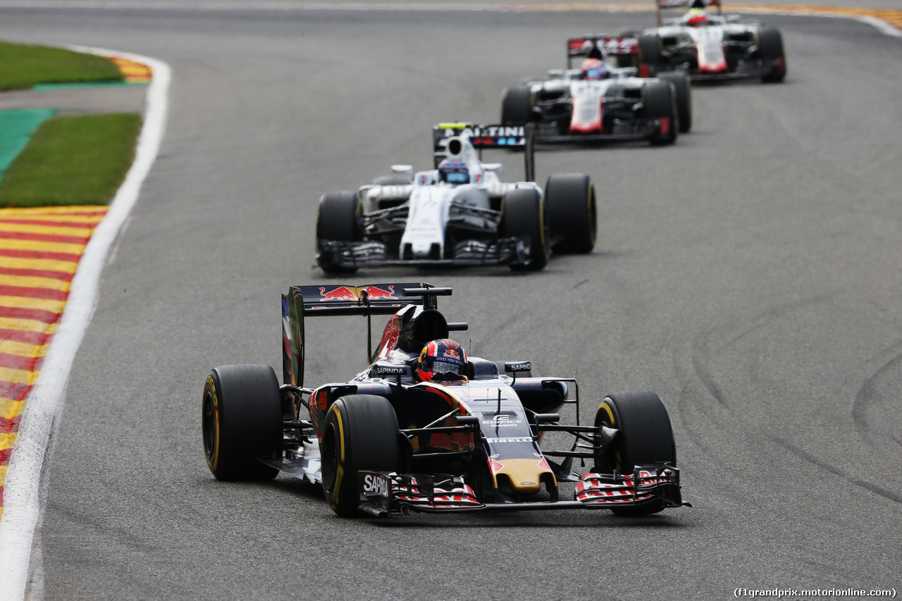 GP BELGIO, Daniil Kvyat (RUS) Scuderia Toro Rosso STR11.
28.08.2016. Gara