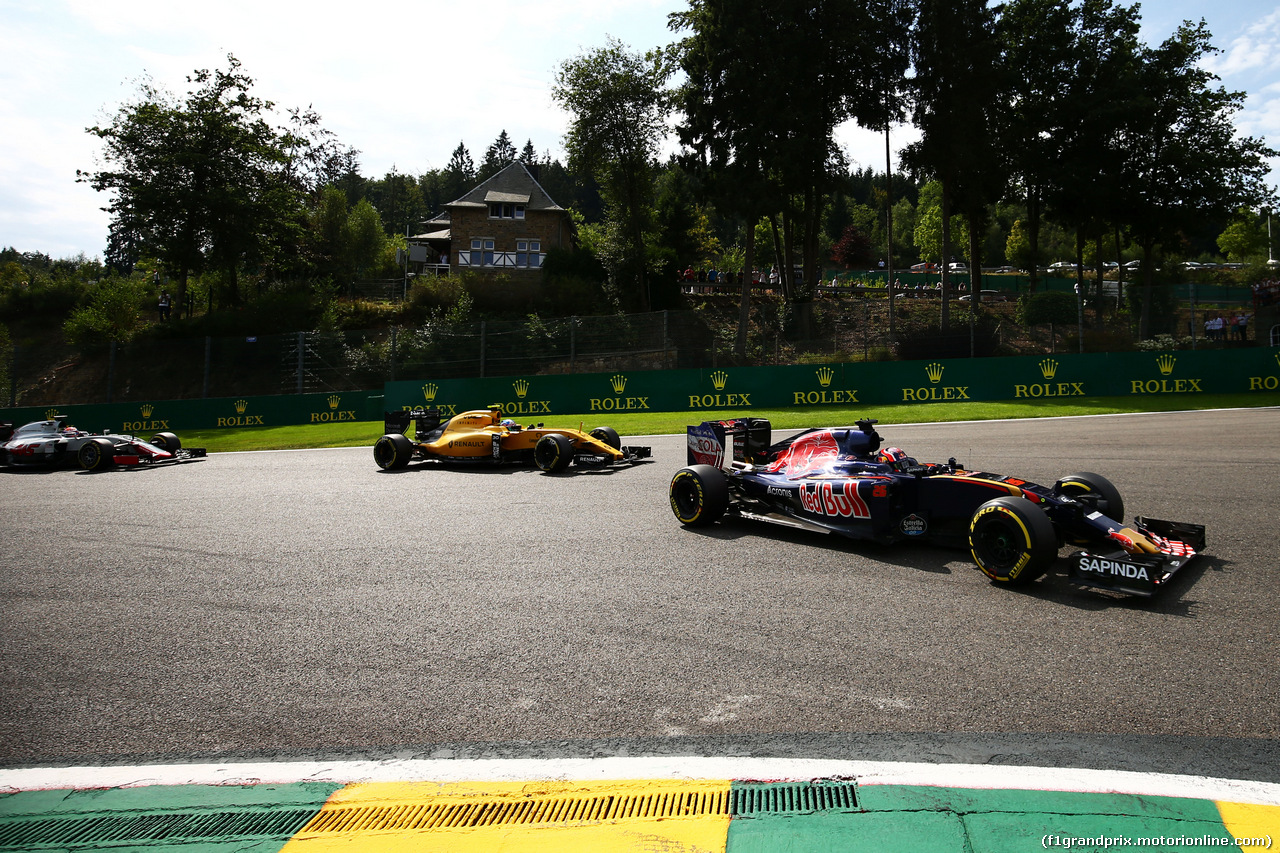 GP BELGIO, Daniil Kvyat (RUS) Scuderia Toro Rosso STR11.
28.08.2016. Gara