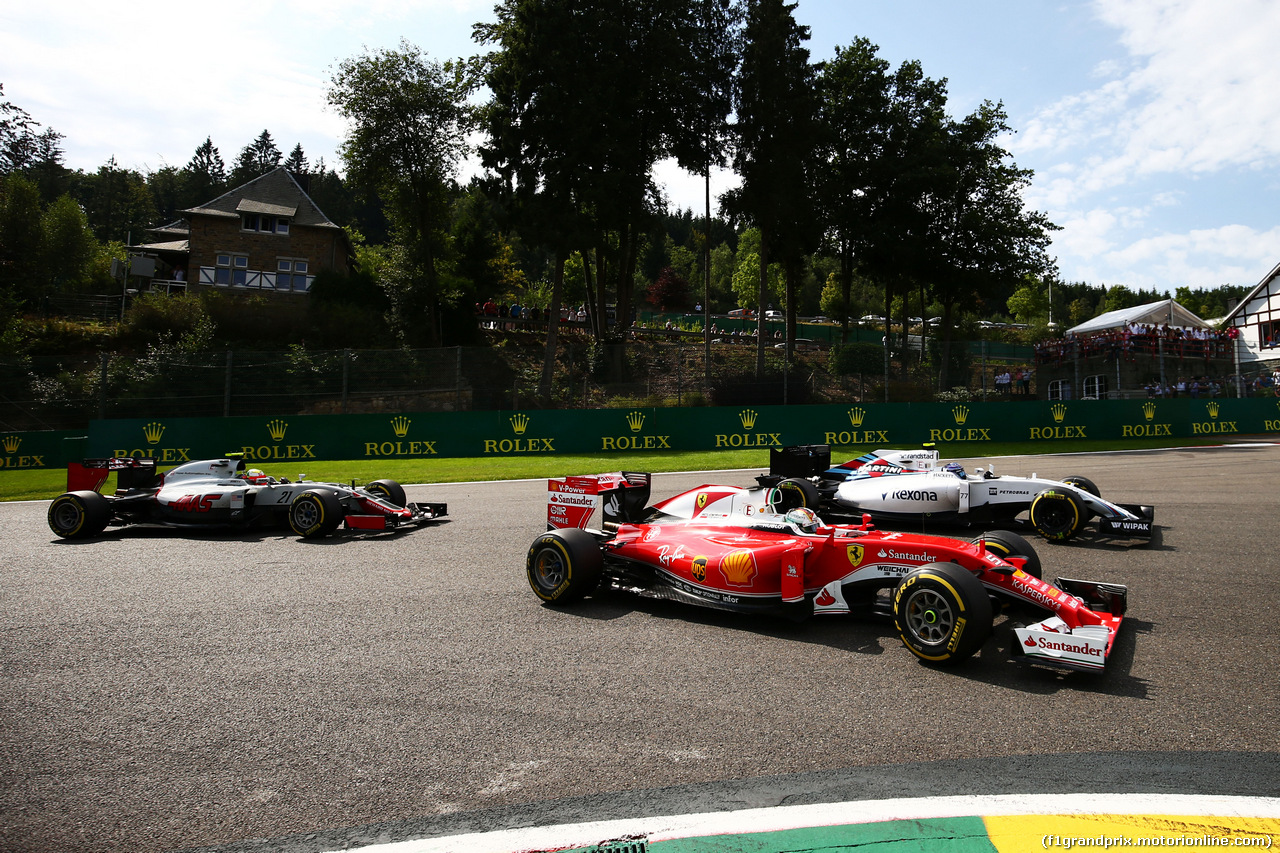 GP BELGIO, Sebastian Vettel (GER) Ferrari SF16-H.
28.08.2016.Gara