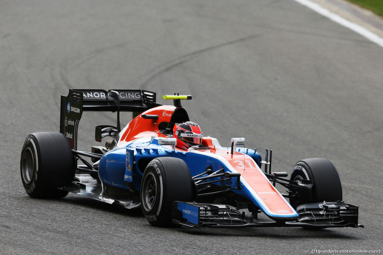 GP BELGIO, Esteban Ocon (FRA) Manor Racing MRT05.
28.08.2016. Gara