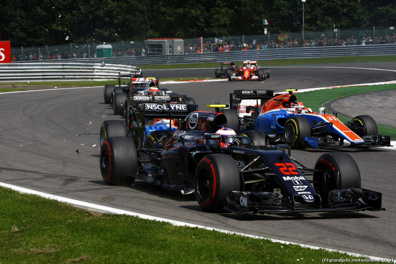 GP BELGIO, 28.08.2016 - Gara, Jenson Button (GBR)  McLaren Honda MP4-31