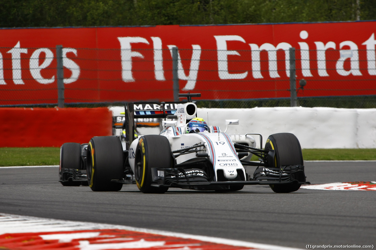 GP BELGIO, 28.08.2016 - Gara, Felipe Massa (BRA) Williams FW38