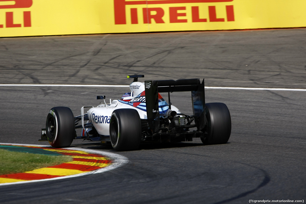 GP BELGIO, 28.08.2016 - Gara, Valtteri Bottas (FIN) Williams FW38