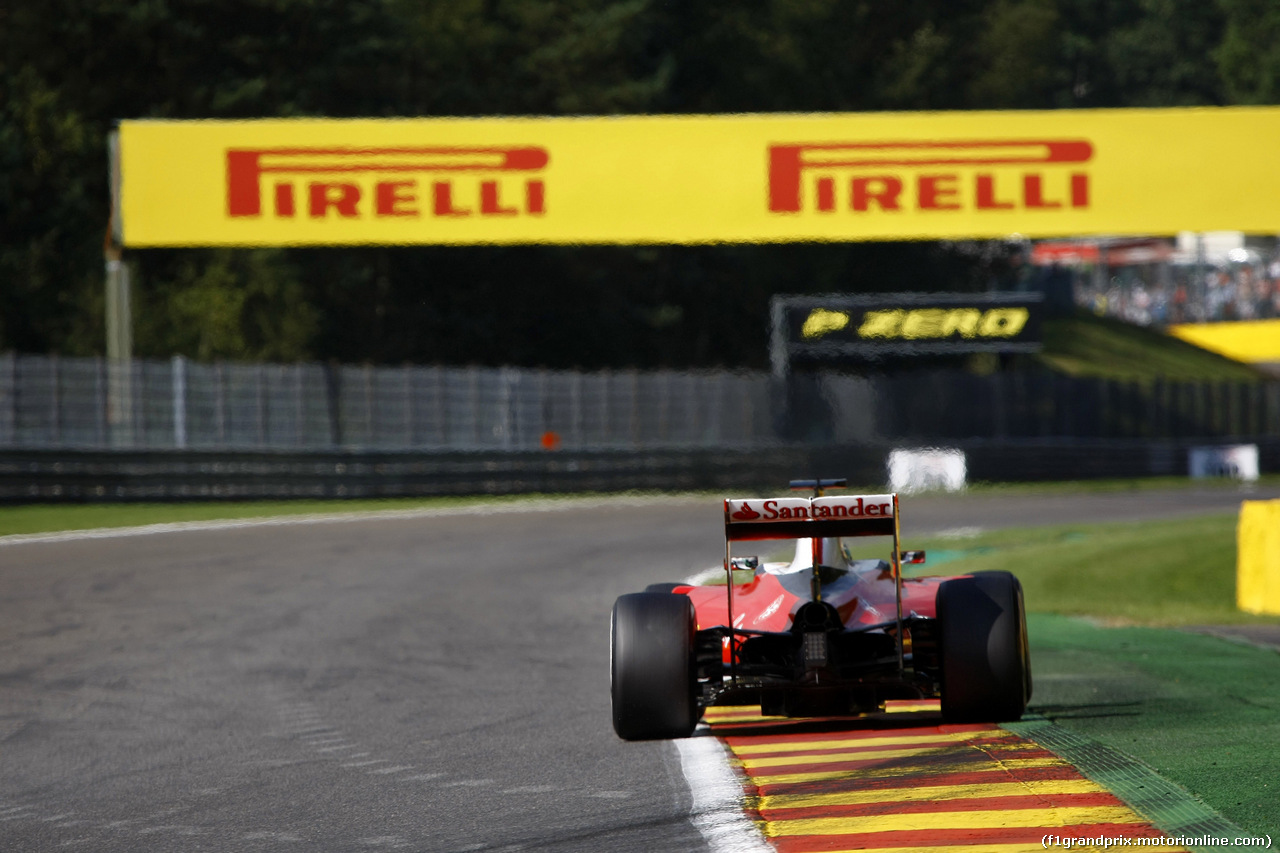 GP BELGIO, 28.08.2016 - Gara, Sebastian Vettel (GER) Ferrari SF16-H