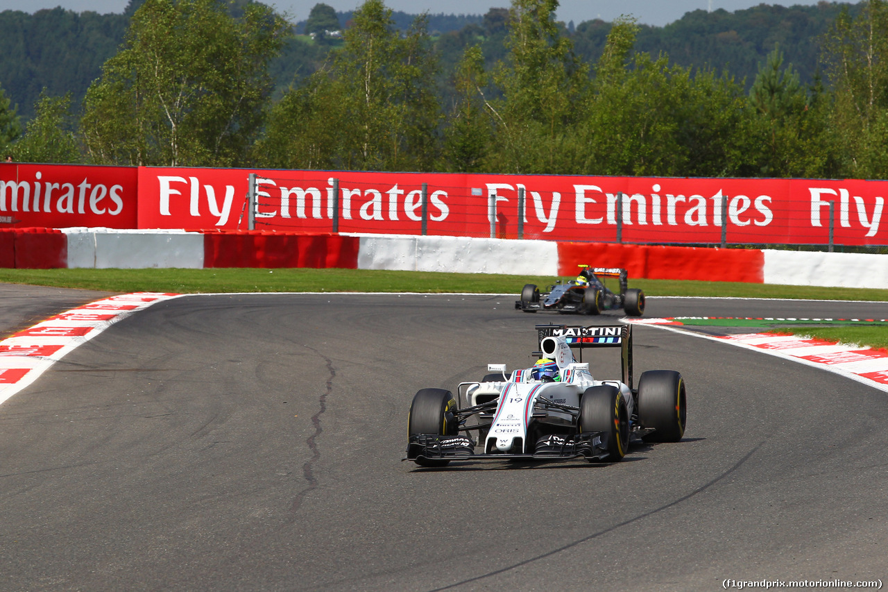 GP BELGIO, 28.08.2016 - Gara, Felipe Massa (BRA) Williams FW38