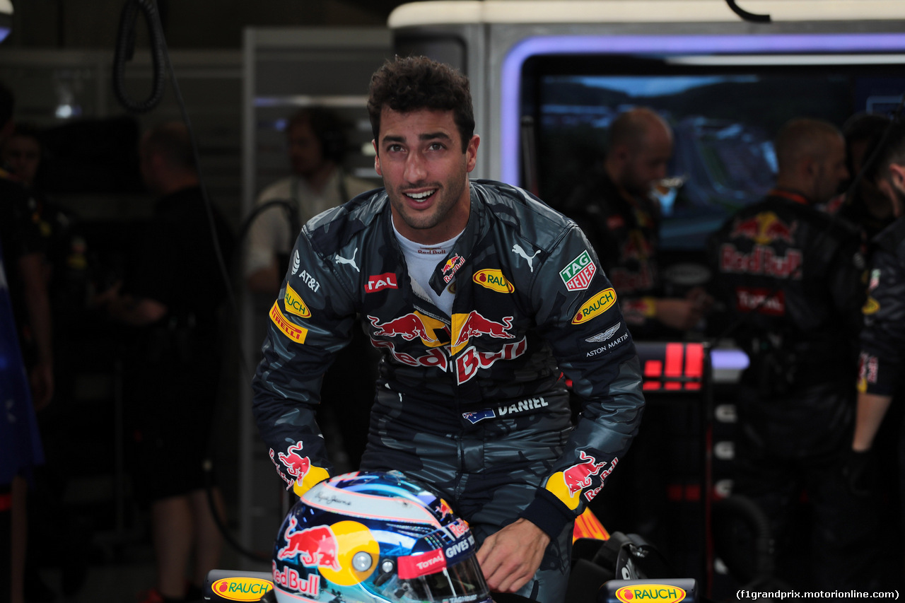 GP BELGIO, 28.08.2016 - Gara, Daniel Ricciardo (AUS) Red Bull Racing RB12