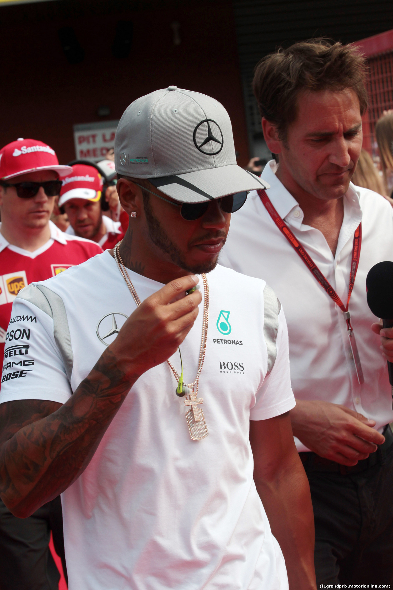 GP BELGIO, 28.08.2016 - Lewis Hamilton (GBR) Mercedes AMG F1 W07 Hybrid