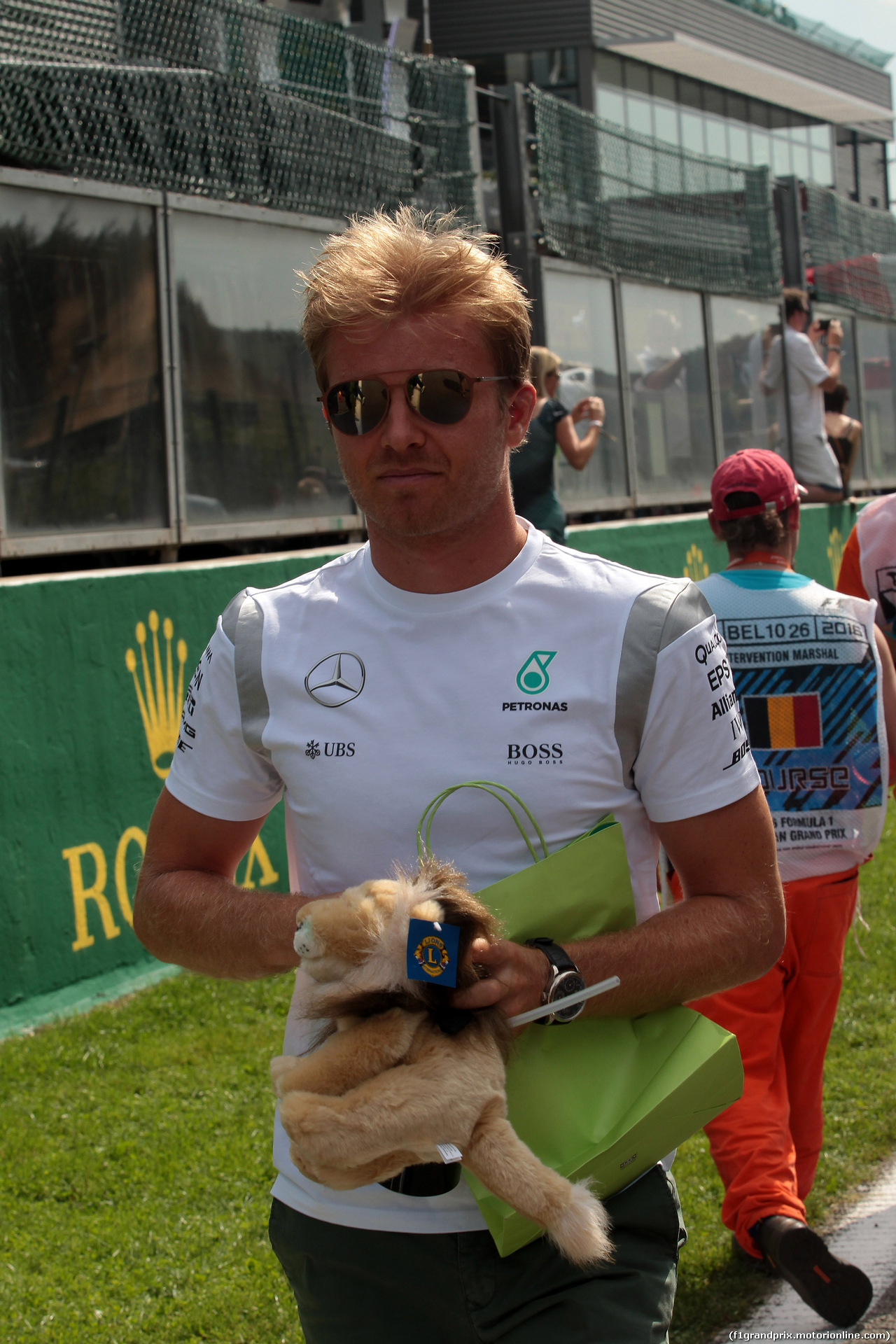 GP BELGIO, 28.08.2016 - Nico Rosberg (GER) Mercedes AMG F1 W07 Hybrid