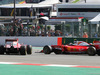 GP BELGIO, Sebastian Vettel (GER) Ferrari SF16-H spins alongside team mate Kimi Raikkonen (FIN) Ferrari SF16-H at the partenza of the race.
28.08.2016. Gara