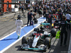 GP BELGIO, Nico Rosberg (GER) Mercedes AMG F1 W07 Hybrid in the pits as the race is stopped.
28.08.2016. Gara