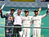 GP BELGIO, The podium (L to R): Daniel Ricciardo (AUS) Red Bull Racing, second; Nico Rosberg (GER) Mercedes AMG F1, vincitore; Lewis Hamilton (GBR) Mercedes AMG F1, third.
28.08.2016. Gara