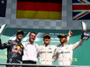 GP BELGIO, 1st place for Nico Rosberg (GER) Mercedes AMG Petronas F1 W07, 2nd place for Daniel Ricciardo (AUS) Red Bull Racing RB12 e 3rd place for Lewis Hamilton (GBR) Mercedes AMG F1 W07 .
28.08.2016. Gara