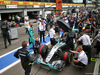 GP BELGIO, Nico Rosberg (GER) Mercedes AMG F1 W07 Hybrid in the pits as the race is stopped.
28.08.2016. Gara