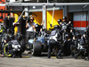 GP BELGIO, Nico Hulkenberg (GER) Sahara Force India F1 VJM09 makes a pit stop.
28.08.2016. Gara