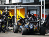 GP BELGIO, Sergio Perez (MEX) Sahara Force India F1 VJM09 makes a pit stop.
28.08.2016. Gara