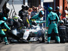 GP BELGIO, Nico Rosberg (GER) Mercedes AMG F1 W07 Hybrid makes a pit stop.
28.08.2016. Gara