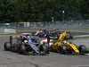 GP BELGIO, 28.08.2016 - Gara, Sergio Perez (MEX) Sahara Force India F1 VJM09 e Jolyon Palmer (GBR) Renault Sport F1 Team RS16