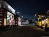 GP BELGIO, 28.08.2016 - The Paddock at night.