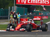 GP BELGIO, 28.08.2016 - Gara, Kimi Raikkonen (FIN) Ferrari SF16-H with a puncture