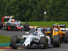 GP BELGIO, 28.08.2016 - Gara, Valtteri Bottas (FIN) Williams FW38 e Jolyon Palmer (GBR) Renault Sport F1 Team RS16