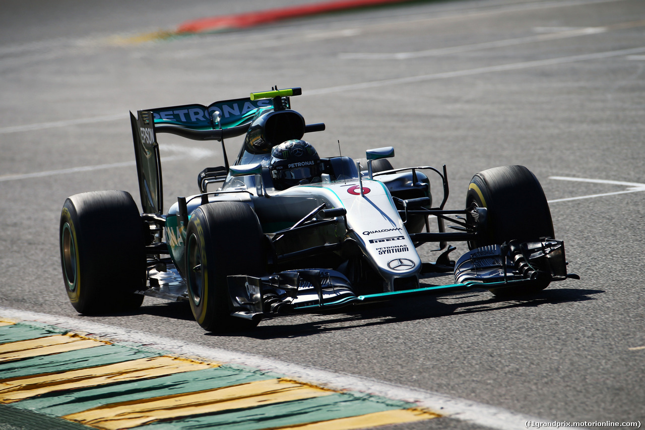 GP BELGIO, Nico Rosberg (GER) Mercedes AMG F1 W07 Hybrid.
27.08.2016. Prove Libere 3