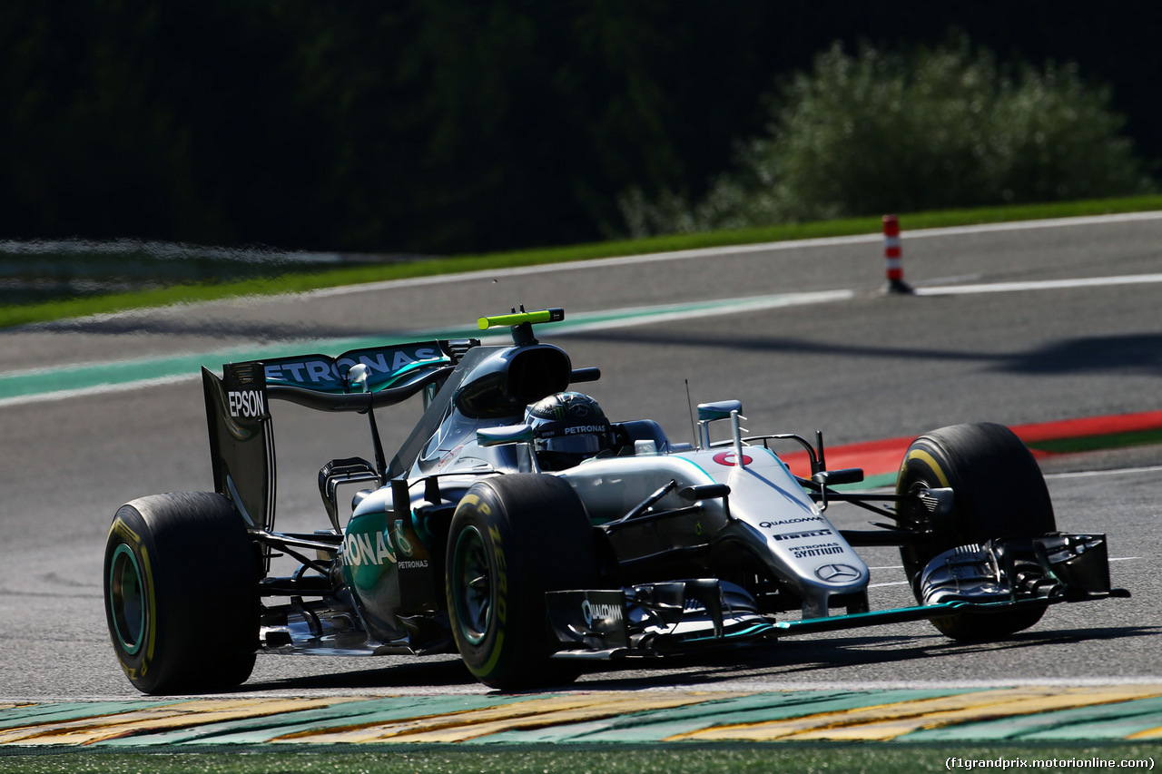 GP BELGIO, Nico Rosberg (GER) Mercedes AMG F1 W07 Hybrid.
27.08.2016. Prove Libere 3