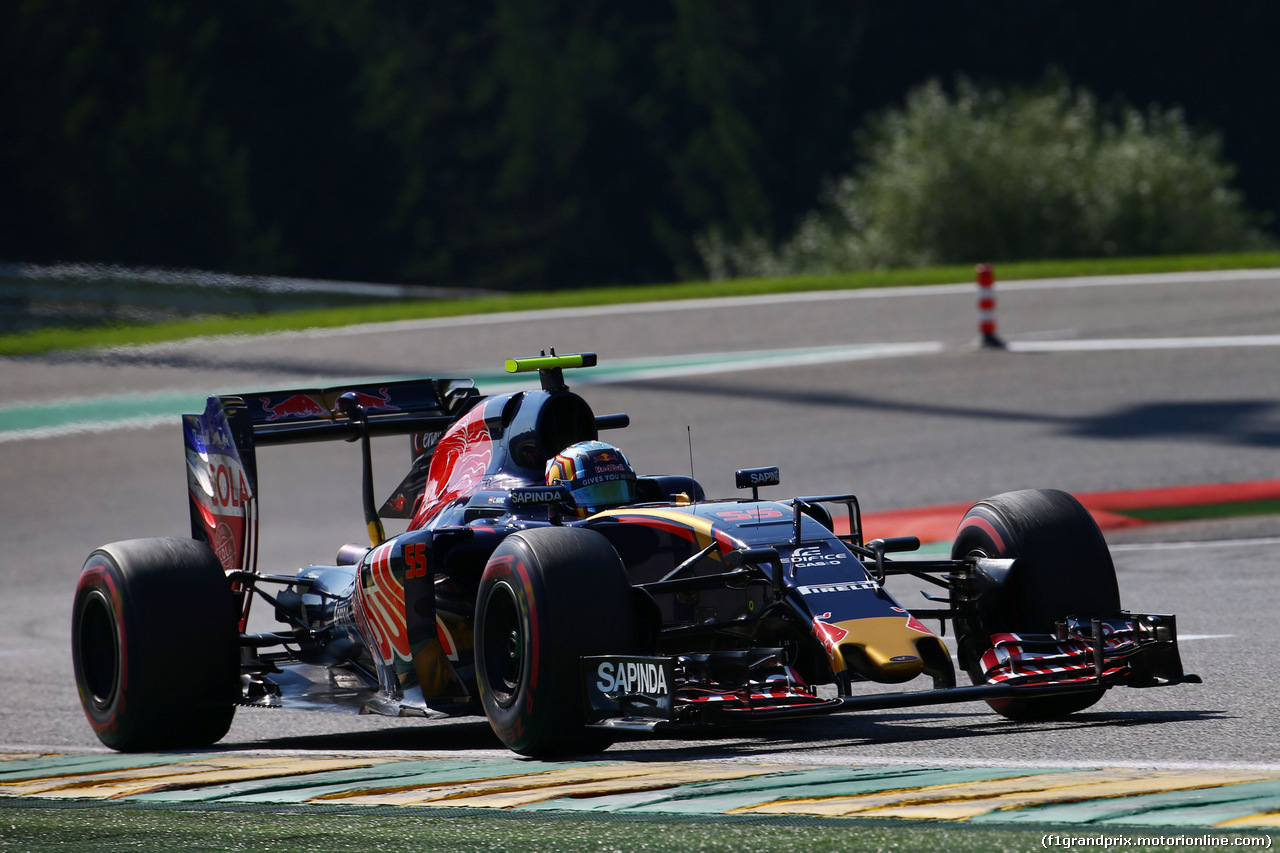 GP BELGIO, Carlos Sainz Jr (ESP) Scuderia Toro Rosso STR11.
27.08.2016. Prove Libere 3