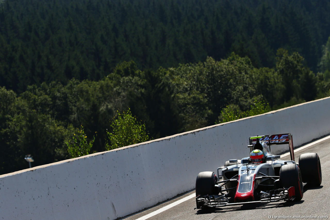 GP BELGIO, Esteban Gutierrez (MEX) Haas F1 Team VF-16.
27.08.2016. Prove Libere 3