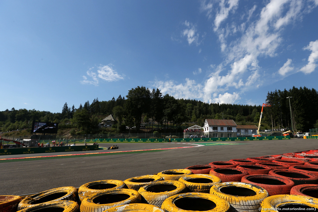 GP BELGIO, Jolyon Palmer (GBR), Renault Sport F1 Team 
27.08.2016. Prove Libere 3