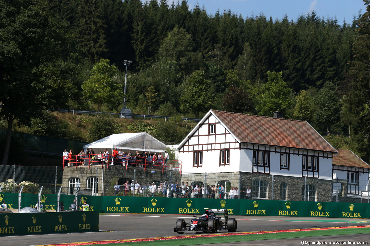 GP BELGIO, Jenson Button (GBR), McLaren Honda 
27.08.2016. Prove Libere 3