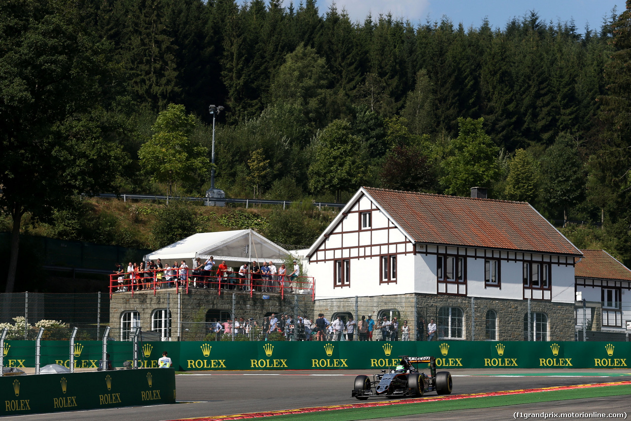 GP BELGIO, Nico Hulkenberg (GER), Sahara Force India 
27.08.2016. Prove Libere 3