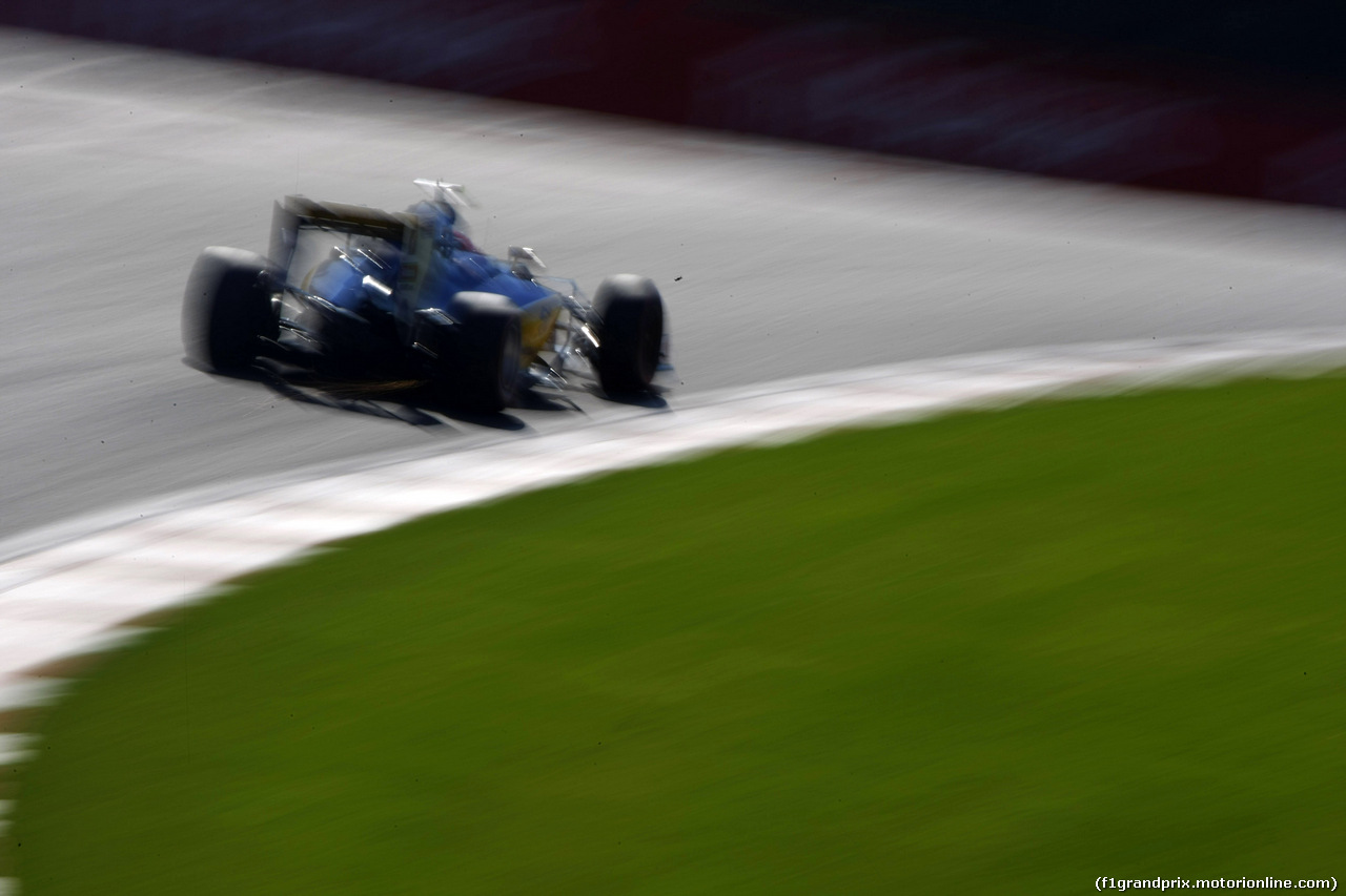 GP BELGIO, 27.08.2016 - Prove Libere 3, Felipe Nasr (BRA) Sauber C34