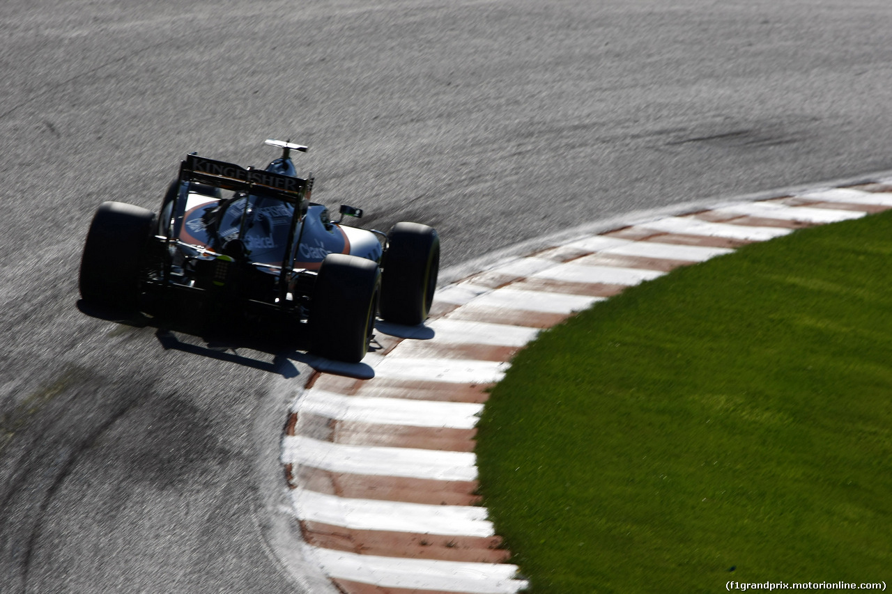 GP BELGIO, 27.08.2016 - Prove Libere 3, Nico Hulkenberg (GER) Sahara Force India F1 VJM09