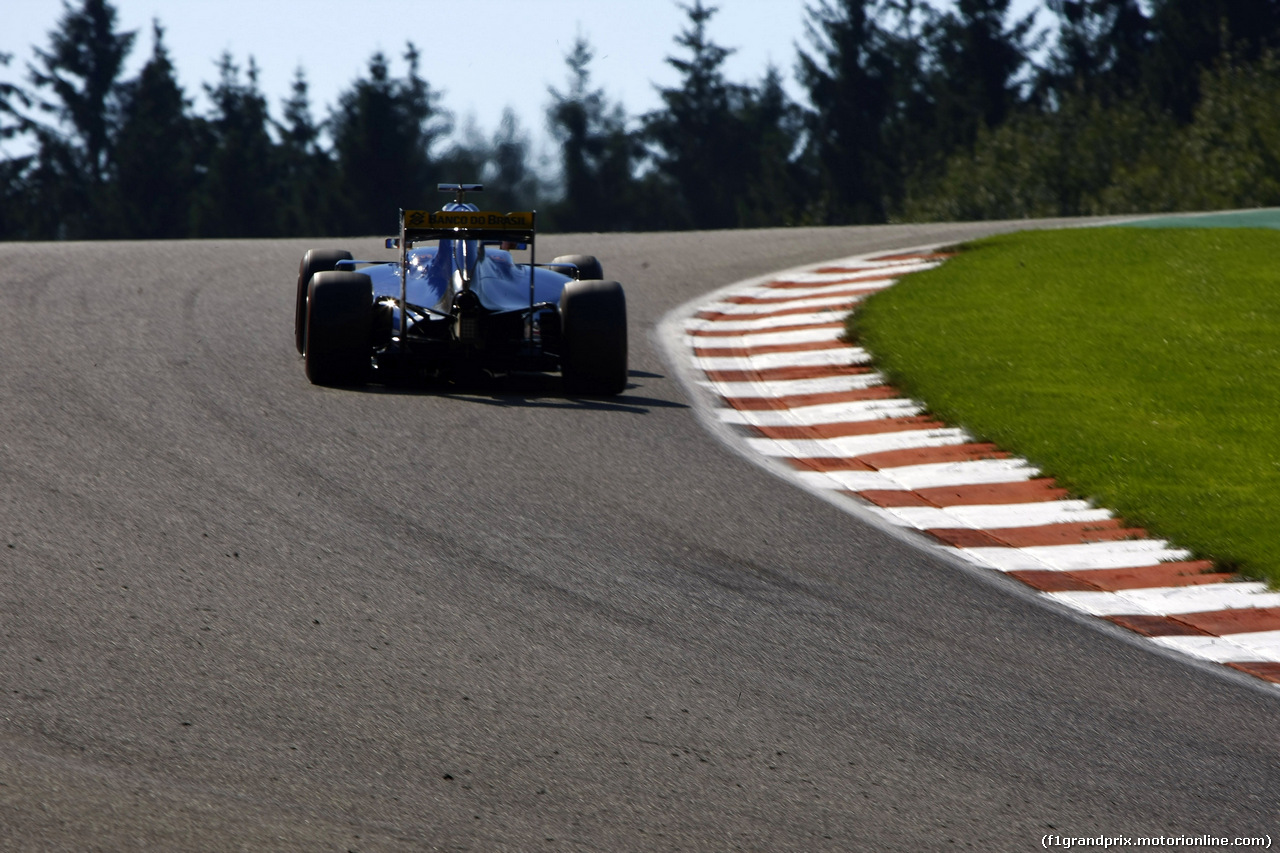 GP BELGIO, 27.08.2016 - Prove Libere 3, Marcus Ericsson (SUE) Sauber C34