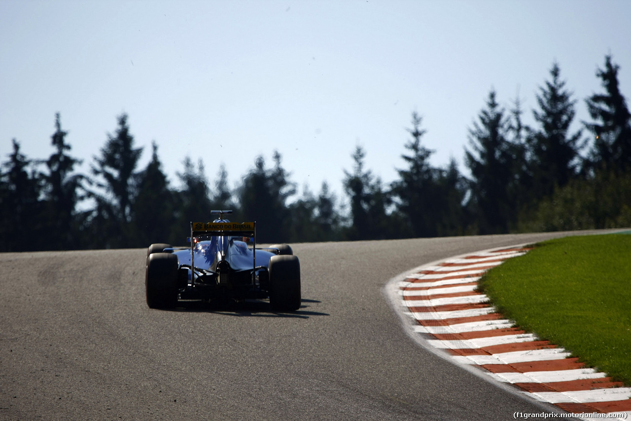 GP BELGIO, 27.08.2016 - Prove Libere 3, Felipe Nasr (BRA) Sauber C34