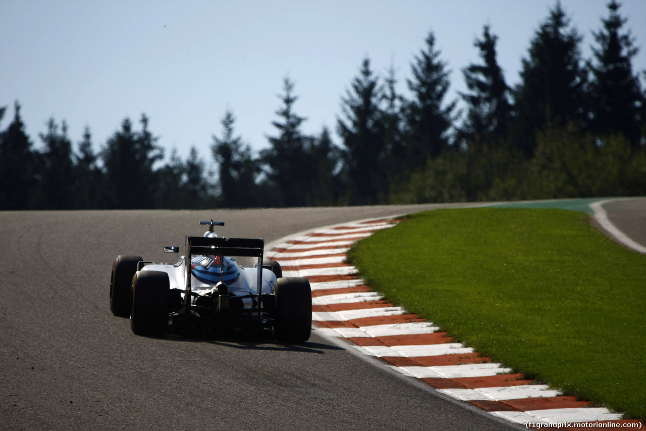 GP BELGIO, 27.08.2016 - Prove Libere 3, Valtteri Bottas (FIN) Williams FW38