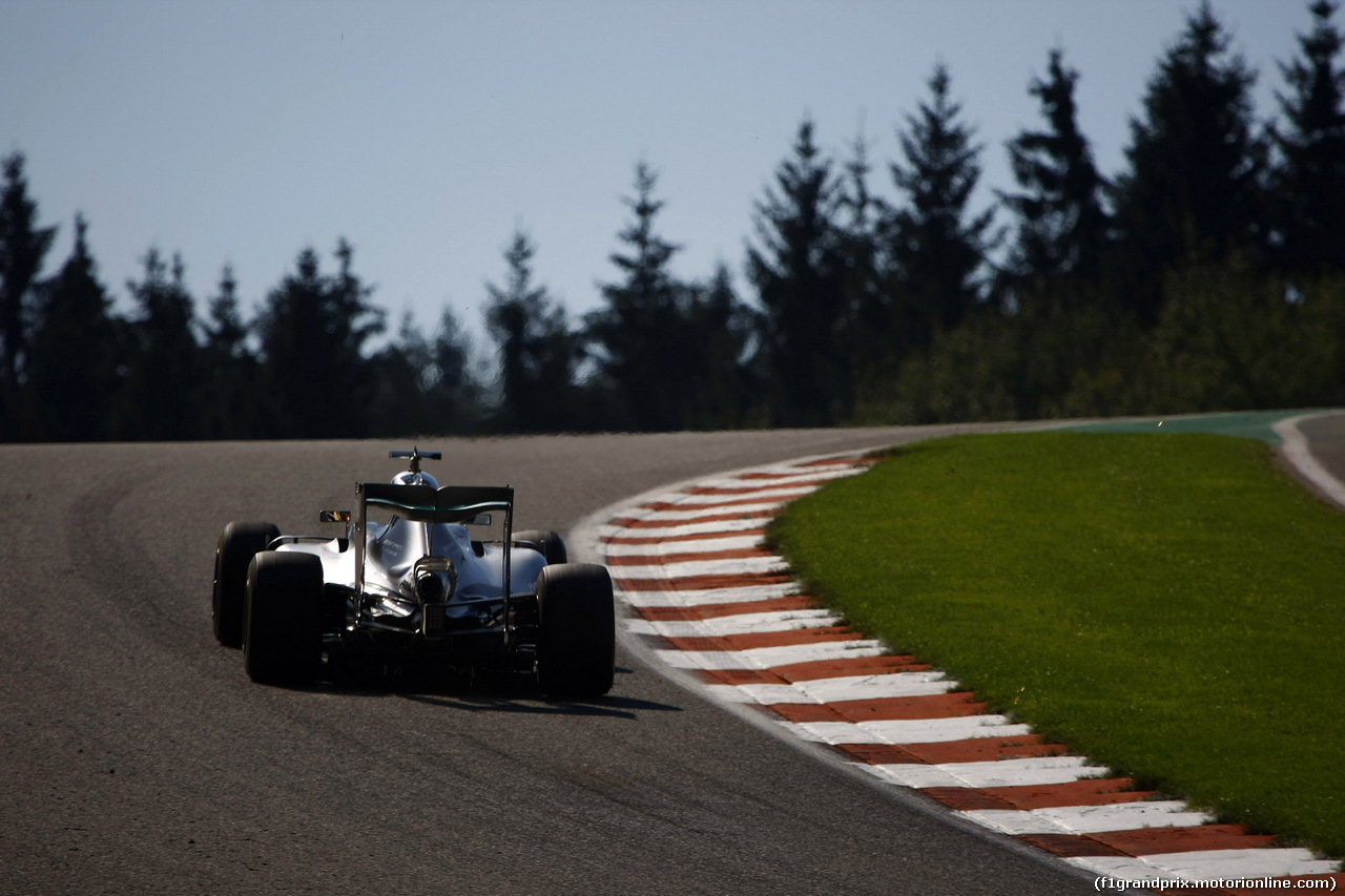 GP BELGIO, 27.08.2016 - Prove Libere 3, Lewis Hamilton (GBR) Mercedes AMG F1 W07 Hybrid