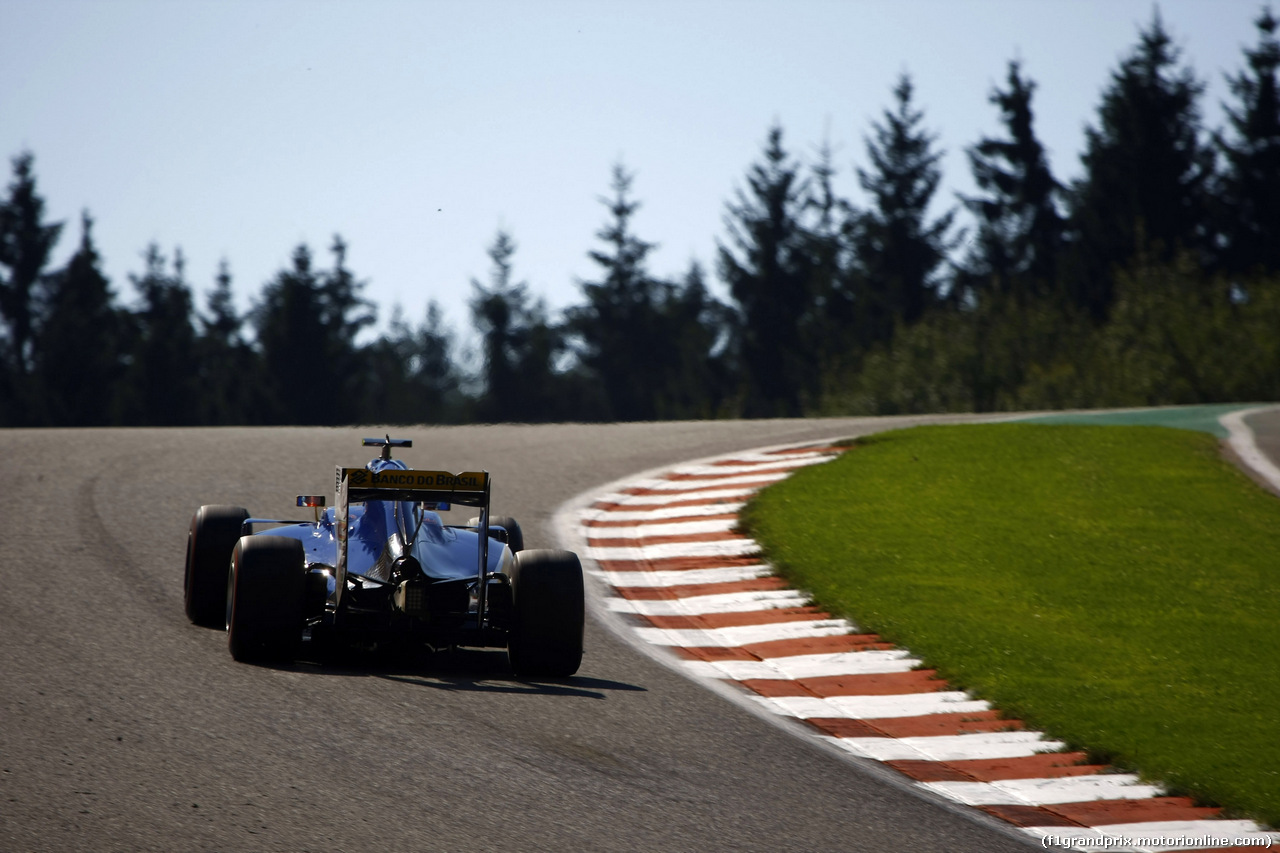 GP BELGIO, 27.08.2016 - Prove Libere 3, Marcus Ericsson (SUE) Sauber C34