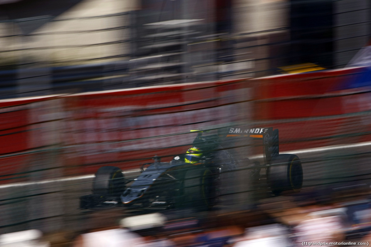 GP BELGIO, 27.08.2016 - Prove Libere 3, Sergio Perez (MEX) Sahara Force India F1 VJM09